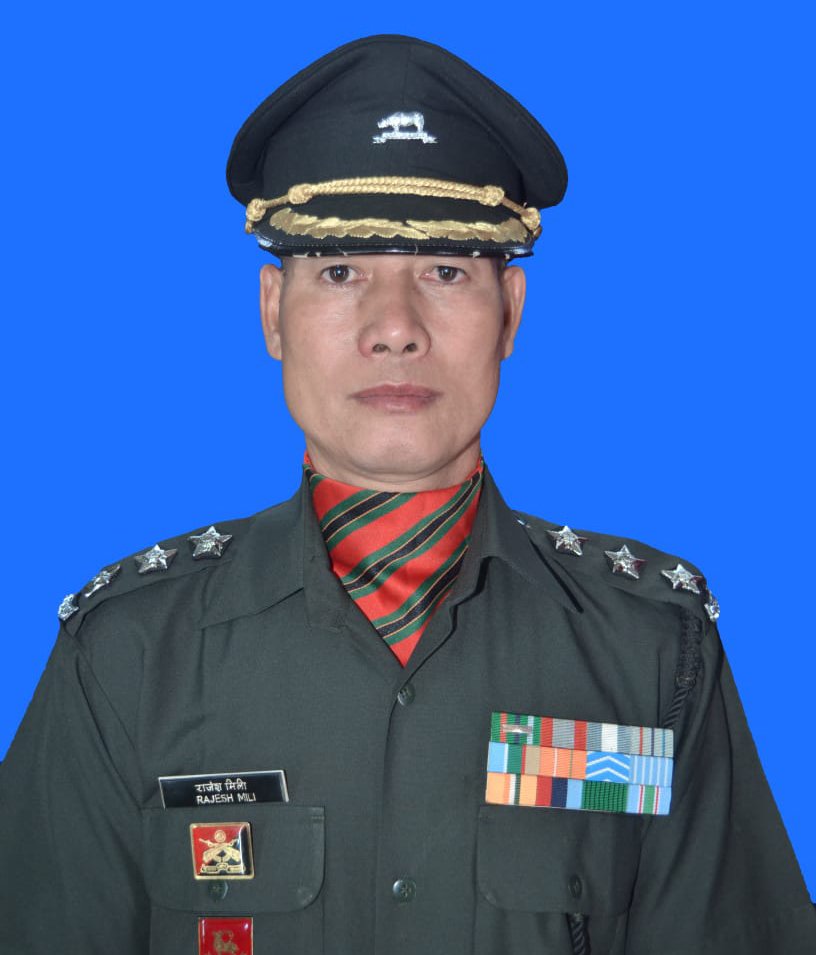 Retired Captain Rajesh Mili